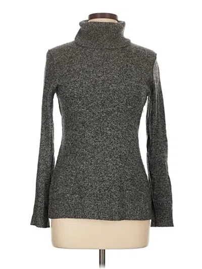 Pre-owned Aqua Cashmere Pullover Sweater In Gray
