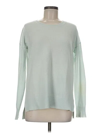 Pre-owned Aqua Cashmere Pullover Sweater In Green