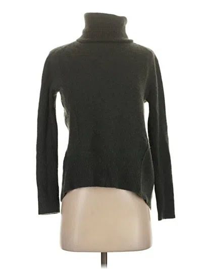 Pre-owned Aqua Cashmere Pullover Sweater In Green