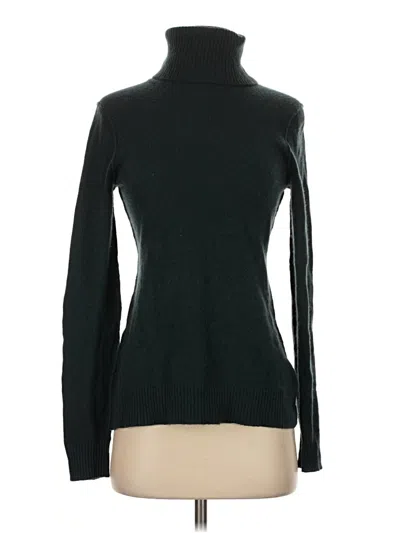 Pre-owned Aqua Cashmere Pullover Sweater In Green