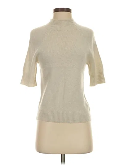 Pre-owned Aqua Cashmere Pullover Sweater In Tan