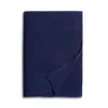 Aqua Cashmere Throw Blanket - Exclusive In Peacoat