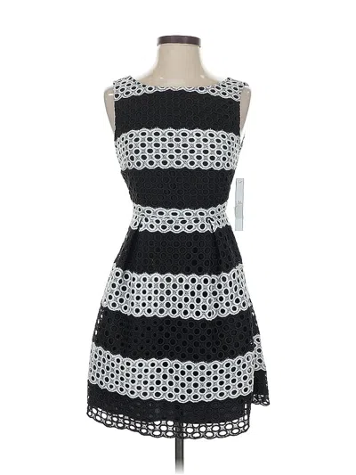 Aqua Casual Dress In Black