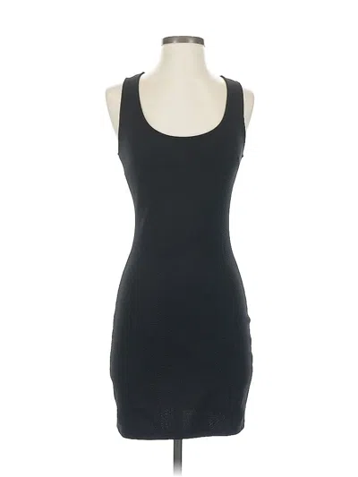 Pre-owned Aqua Casual Dress In Black