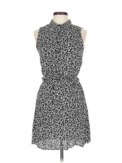 Pre-owned Aqua Casual Dress In Black