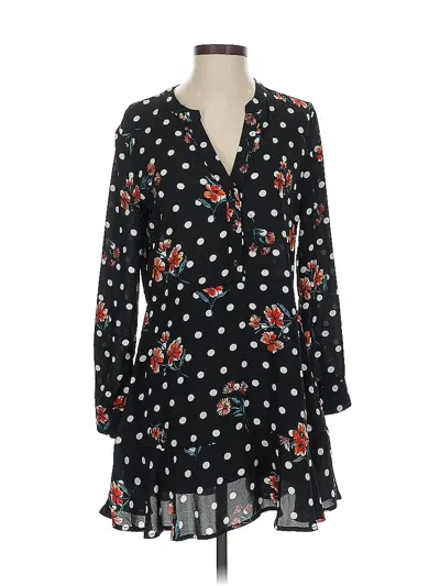 Pre-owned Aqua Casual Dress In Black