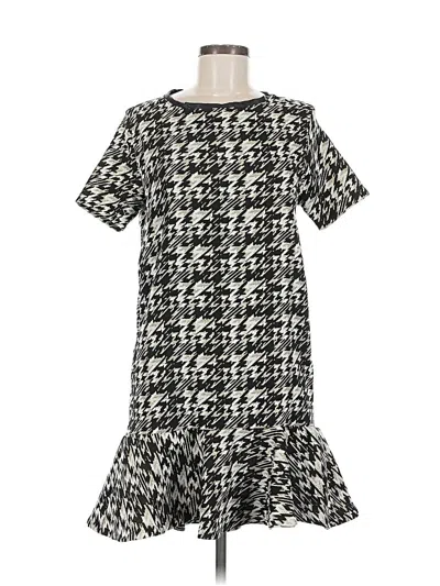 Pre-owned Aqua Casual Dress In Black