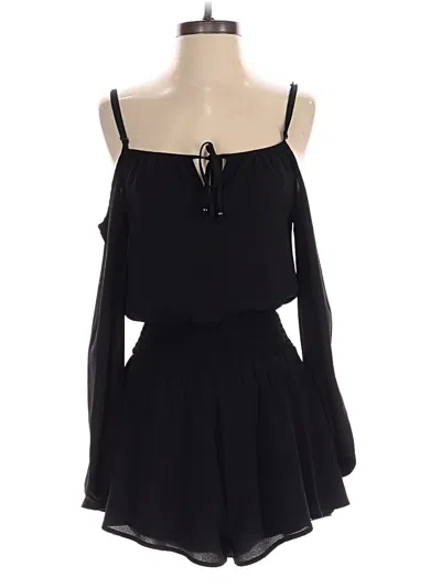 Pre-owned Aqua Casual Dress In Black