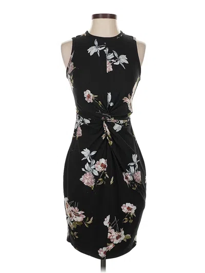 Pre-owned Aqua Casual Dress In Black