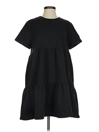 Pre-owned Aqua Casual Dress In Black