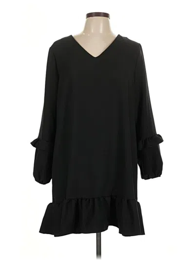 Pre-owned Aqua Casual Dress In Black