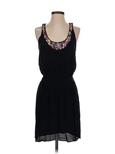Pre-owned Aqua Casual Dress In Black