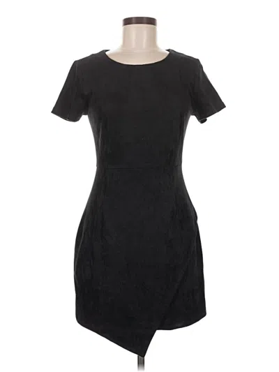 Pre-owned Aqua Casual Dress In Black