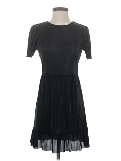 Pre-owned Aqua Casual Dress In Black