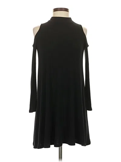 Pre-owned Aqua Casual Dress In Black
