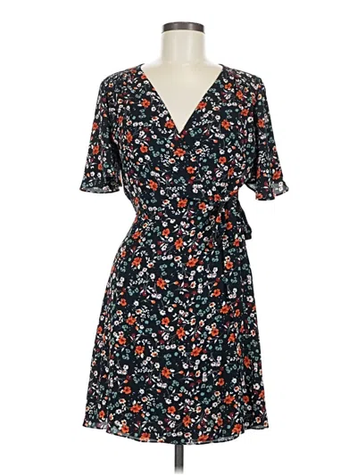 Pre-owned Aqua Casual Dress In Black