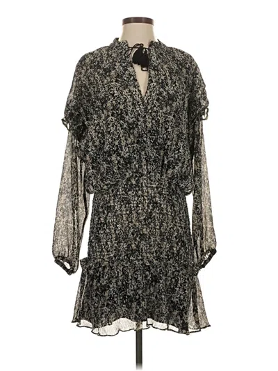 Pre-owned Aqua Casual Dress In Black