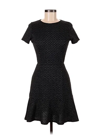 Pre-owned Aqua Casual Dress In Black