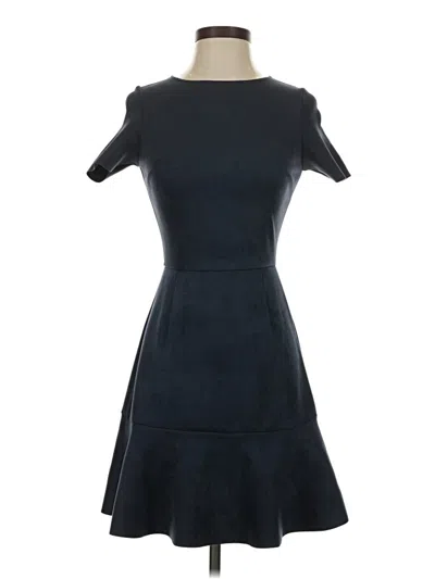 Pre-owned Aqua Casual Dress In Black