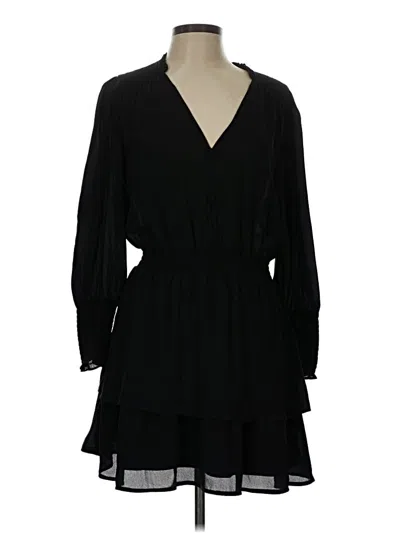 Pre-owned Aqua Casual Dress In Black