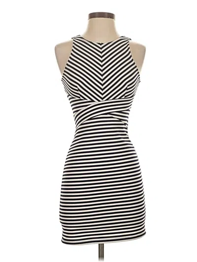 Pre-owned Aqua Casual Dress In Black