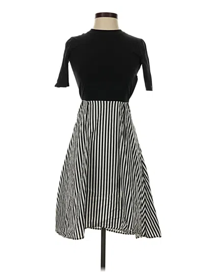 Pre-owned Aqua Casual Dress In Black