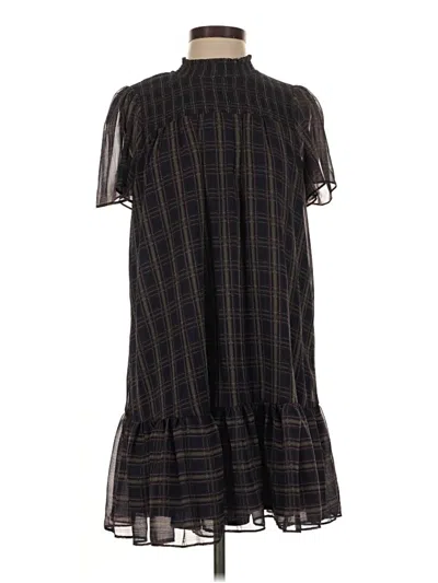 Pre-owned Aqua Casual Dress In Black