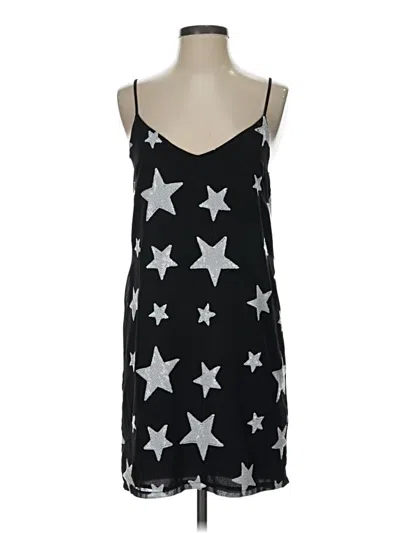 Pre-owned Aqua Casual Dress In Black