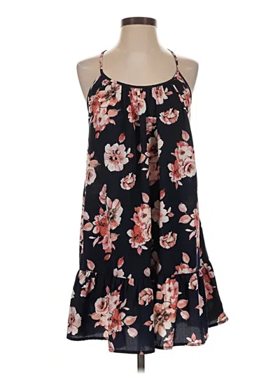 Pre-owned Aqua Casual Dress In Black
