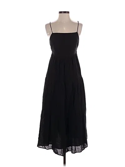 Aqua Casual Dress In Black