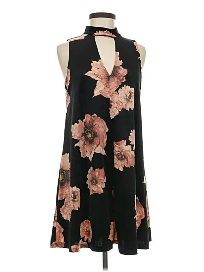 Pre-owned Aqua Casual Dress In Black
