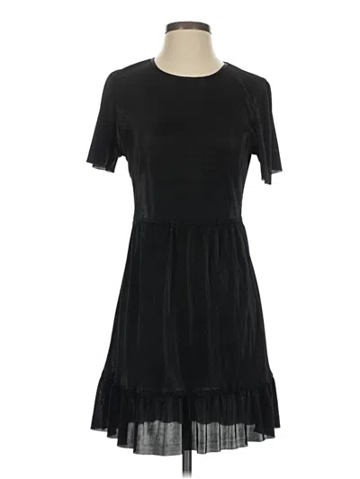 Pre-owned Aqua Casual Dress In Black