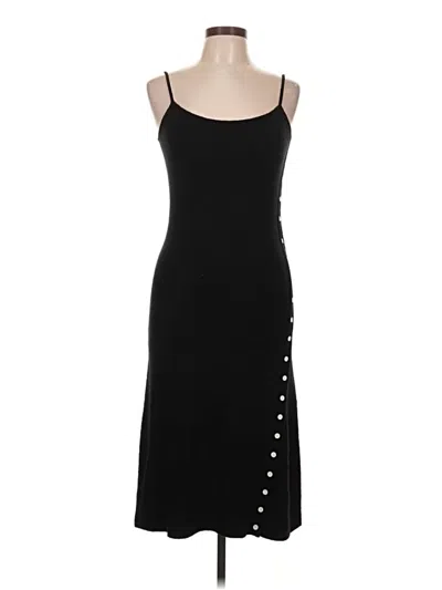 Pre-owned Aqua Casual Dress In Black