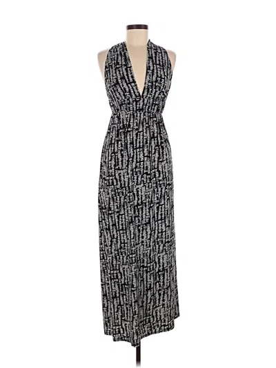 Pre-owned Aqua Casual Dress In Black