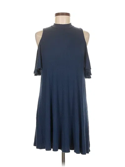 Pre-owned Aqua Casual Dress In Blue
