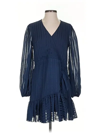 Pre-owned Aqua Casual Dress In Blue