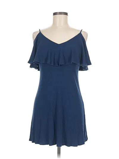 Pre-owned Aqua Casual Dress In Blue