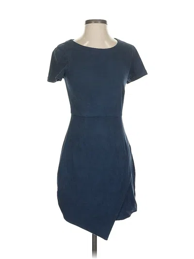 Pre-owned Aqua Casual Dress In Blue