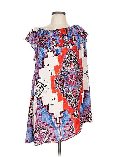 Pre-owned Aqua Casual Dress In Blue