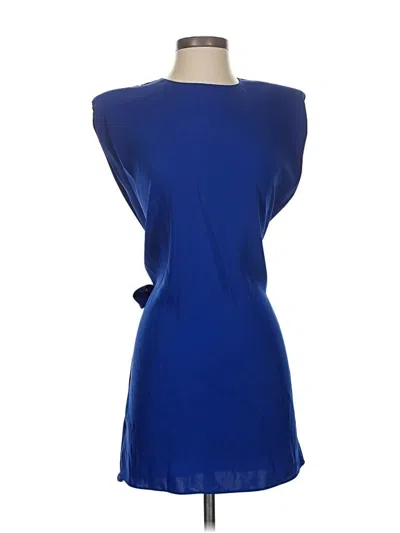 Pre-owned Aqua Casual Dress In Blue