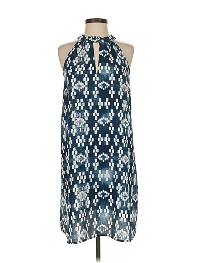 Pre-owned Aqua Casual Dress In Blue