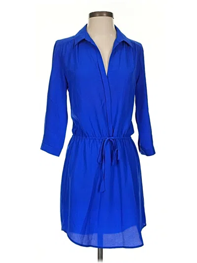 Pre-owned Aqua Casual Dress In Blue