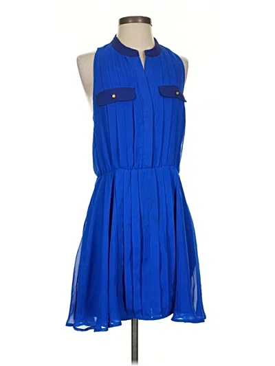 Pre-owned Aqua Casual Dress In Blue