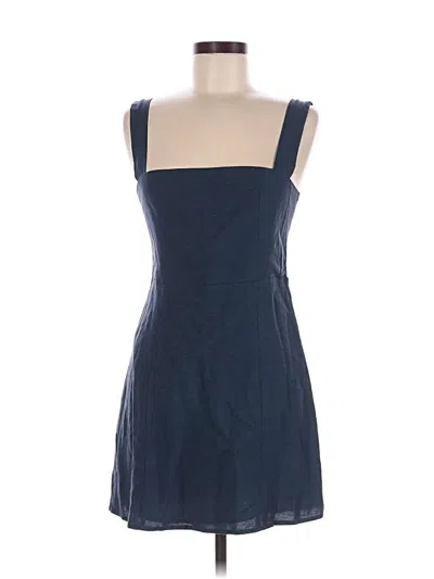 Pre-owned Aqua Casual Dress In Blue