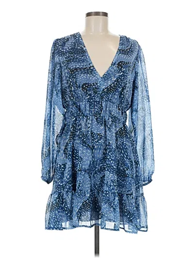 Pre-owned Aqua Casual Dress In Blue