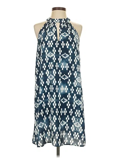 Pre-owned Aqua Casual Dress In Blue