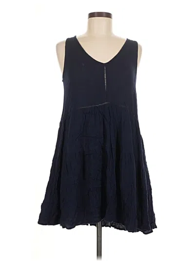 Pre-owned Aqua Casual Dress In Blue