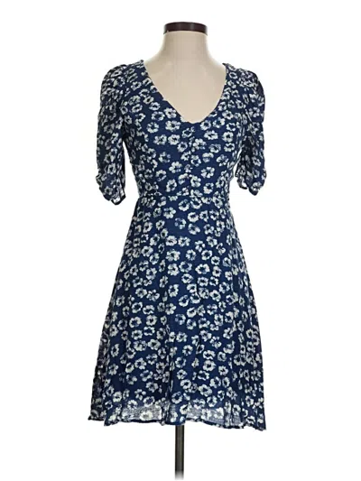 Pre-owned Aqua Casual Dress In Blue