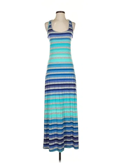 Pre-owned Aqua Casual Dress In Blue