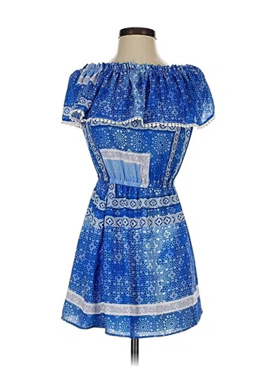 Pre-owned Aqua Casual Dress In Blue